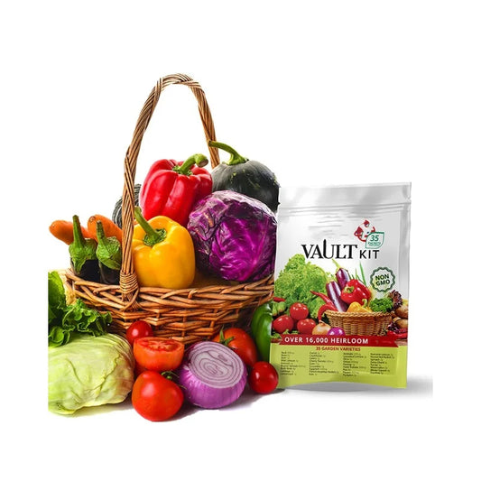 35 Pack Heirloom Veggie Seed Kit
